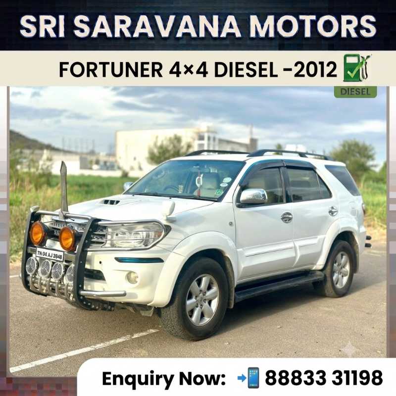 FORTUNER 4×4 DIESEL-2012