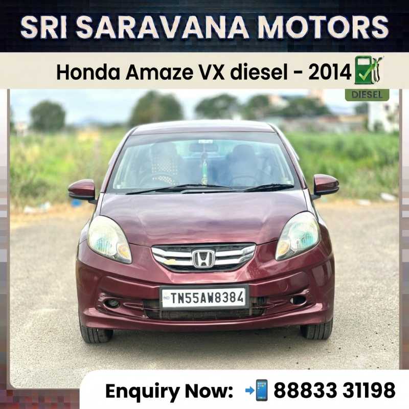Honda Amaze VX diesel-2014