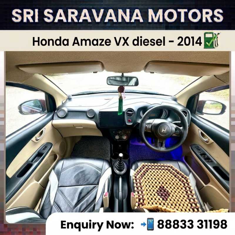 Honda Amaze VX diesel-2014